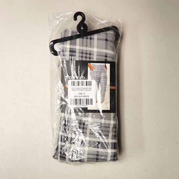 ❤️NWT VINTAGE TORRID POCKET LEGGING - PLAID - COMFORT WAIST - OPAQUE - PLUS SIZE - Picture 6 of 9